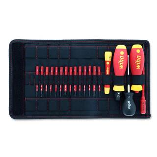 Wiha 20-Piece Insulated Torque Control and Slimline Blade Set 28781