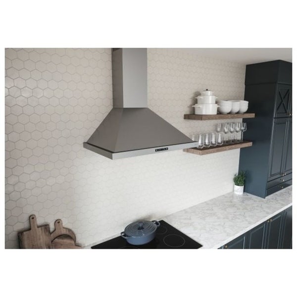 Zephyr Ombra 200 - 600 CFM 30 Inch Wide Wall Mounted Range Hood with