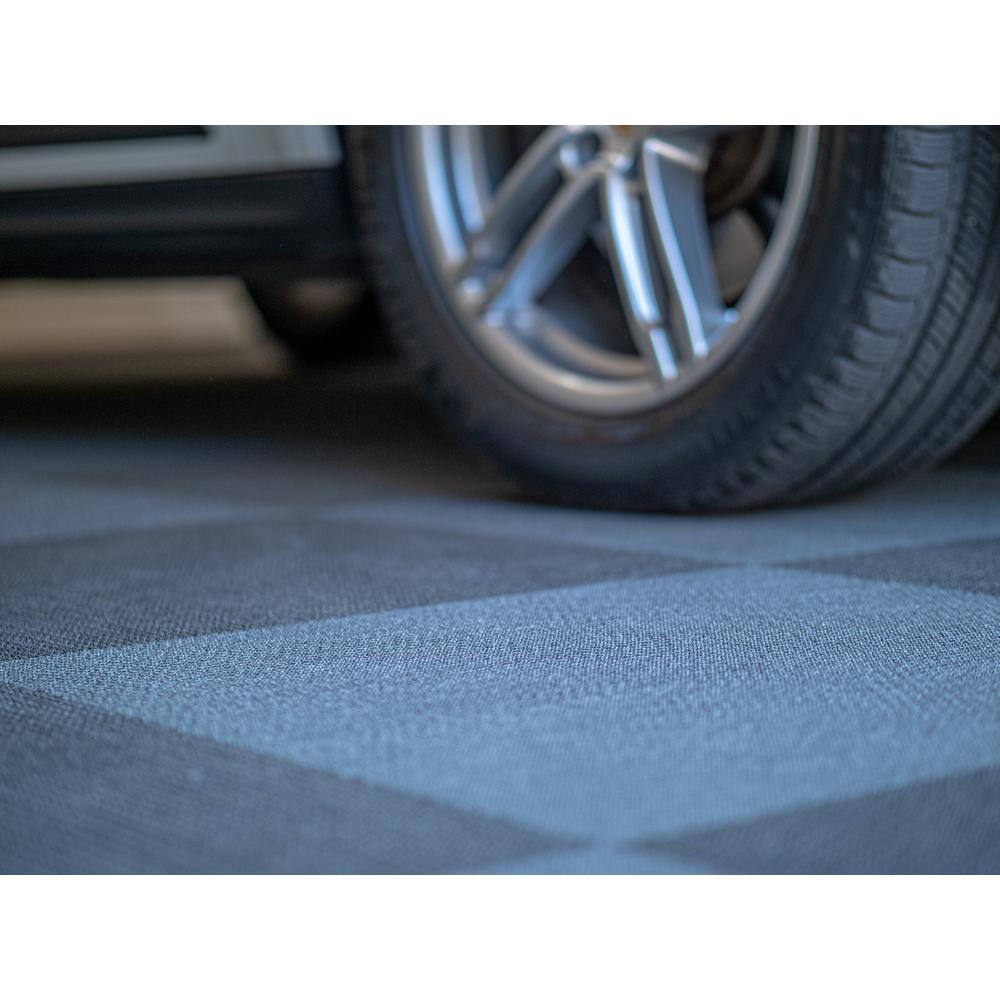 LifeTiles 24 in. x 24 in. Slate Gray High-Performance Polyester Garage and Home Gym Flooring Tiles (18 Tiles72 sq. ft.case) LT817-1708