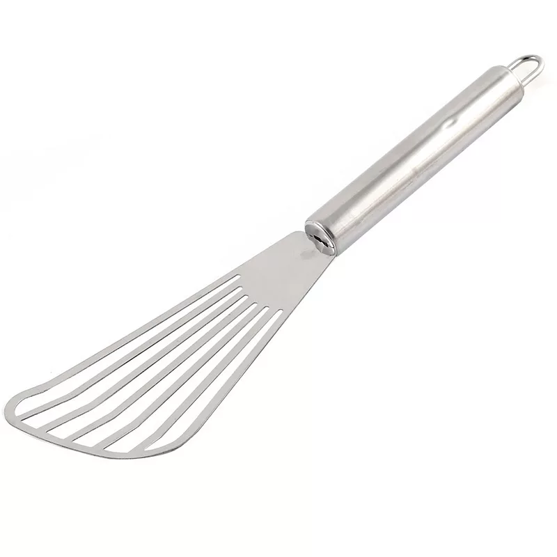 Stainless Steel Slotted Home Kitchen Spatula Barbecue Turner Shovel