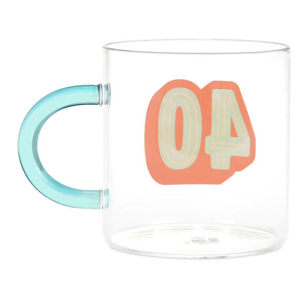 Hallmark  Glass 40th Birthday Mug, 17.5 oz.