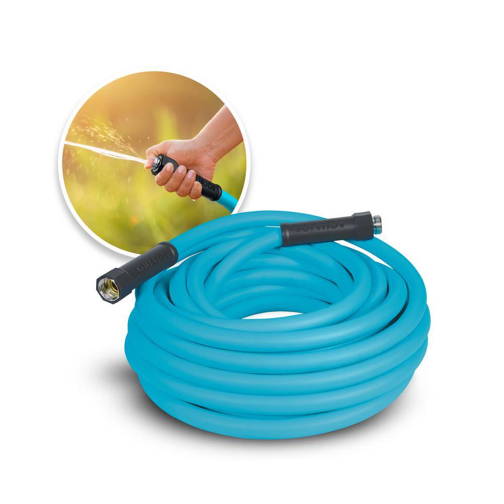 AQUA JOE 58 in. Dia. x 50 ft. Hybrid Polymer Garden Hose AJPGH50-PRO