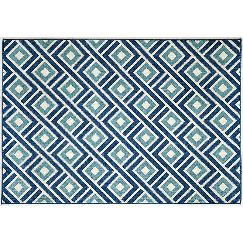 Momeni Baja Squares Indoor Outdoor Rug