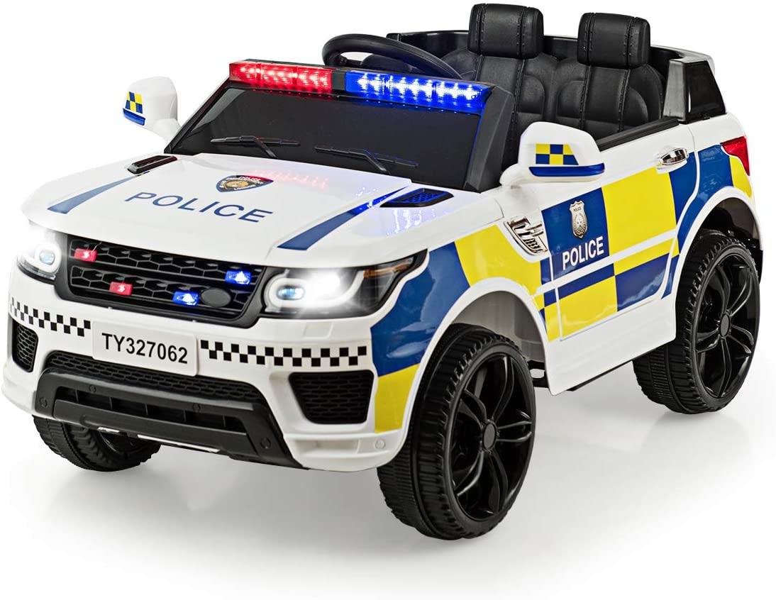 Ride on Car, 12V Battery Powered Police SUV Vehicle