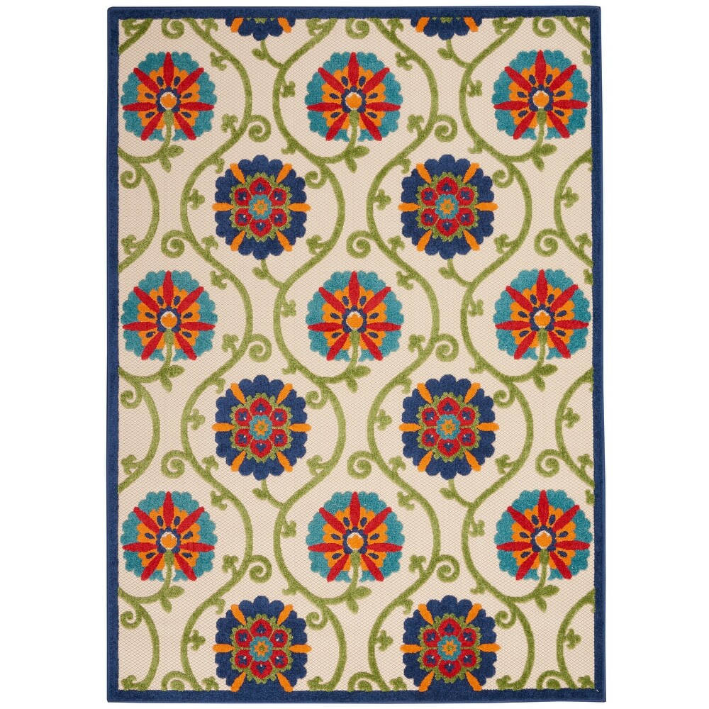Lanikai Floral Indoor/ Outdoor Area Rug by Havenside Home