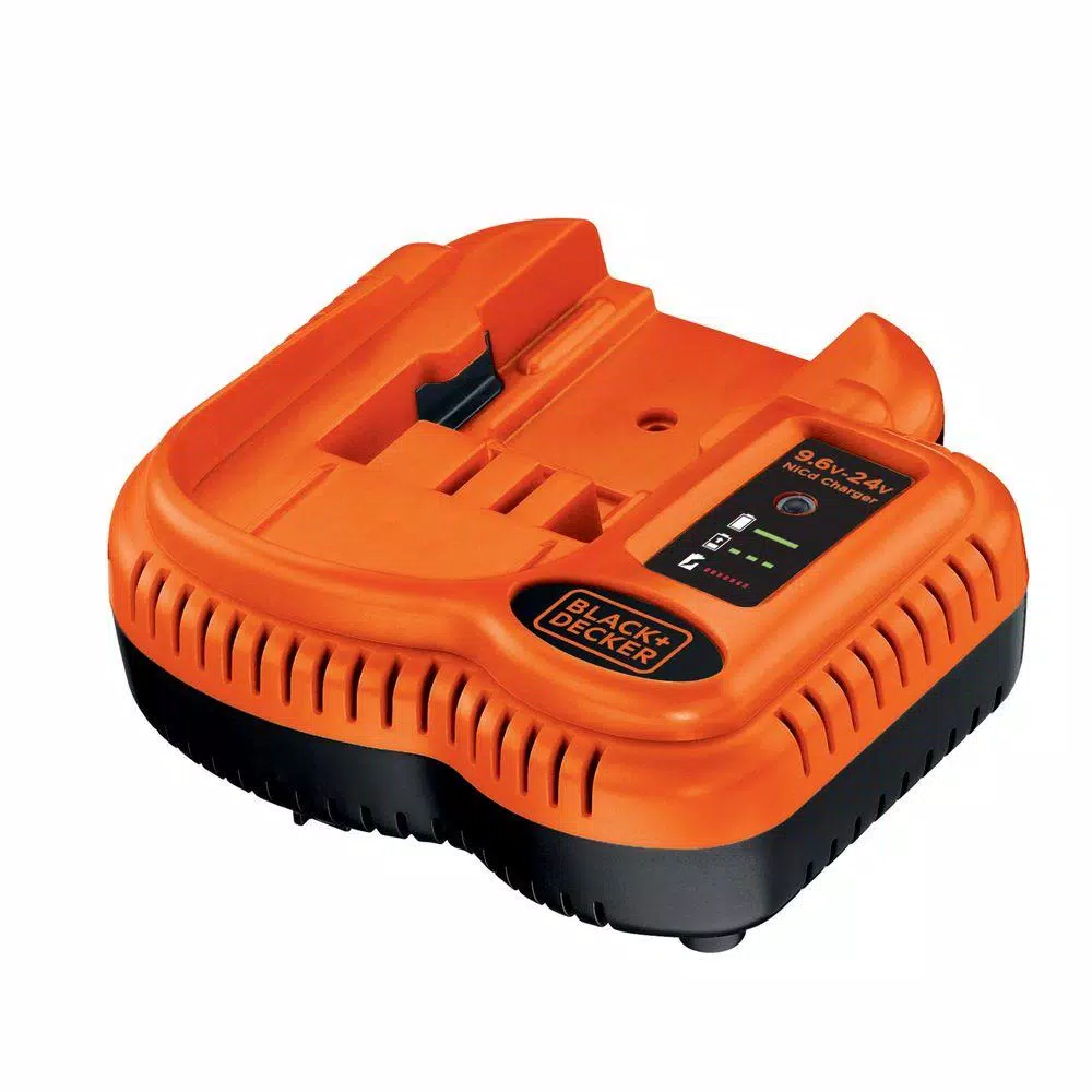 BLACK+DECKER 9.6-Volt to 18-Volt Ni-Cad Battery Charger and#8211; XDC Depot