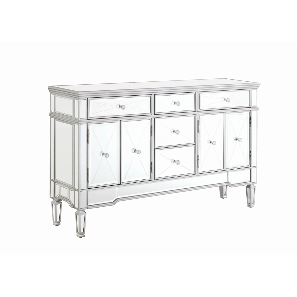 Coaster Furniture Duchess Silver 5 drawer Accent Cabinet