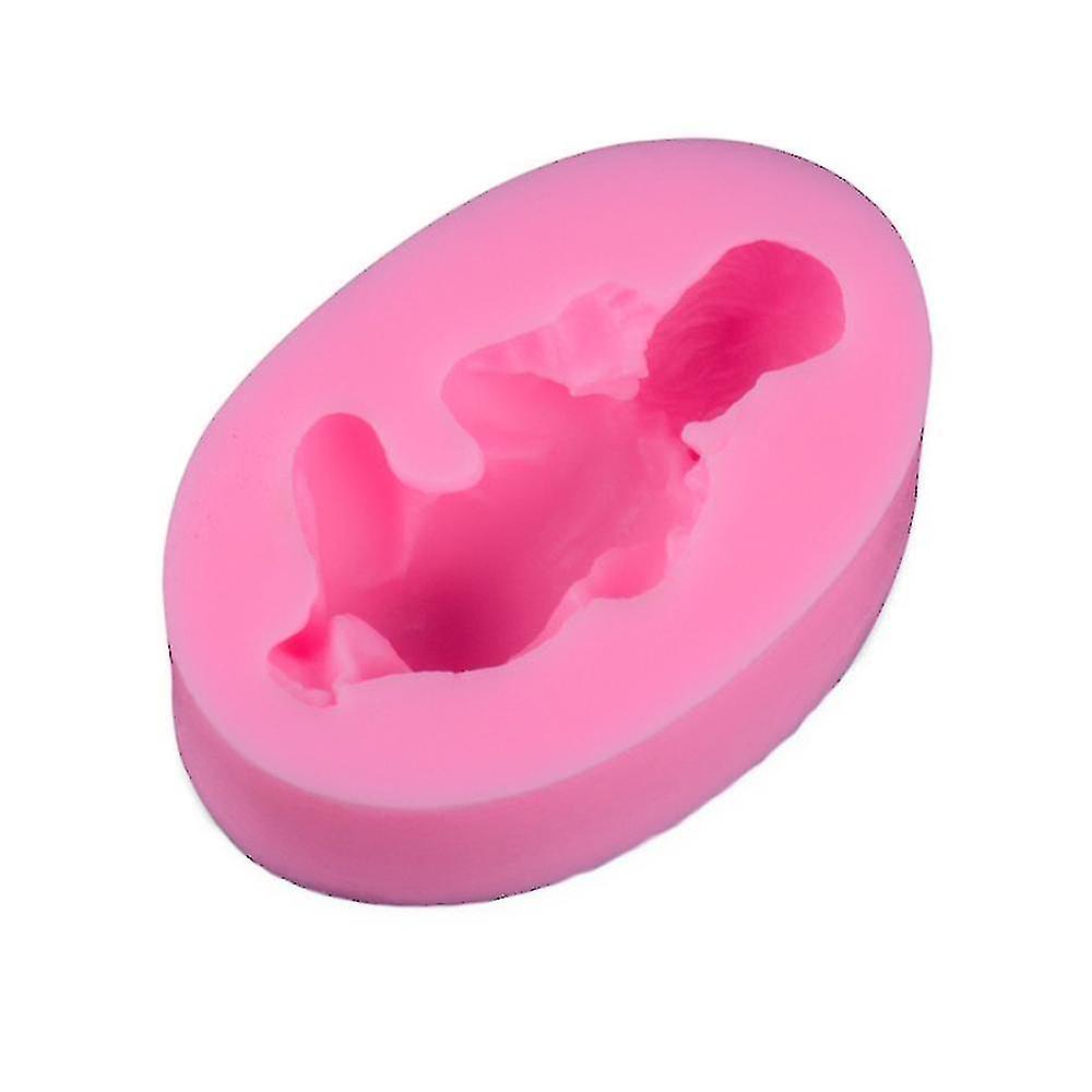 Cute Baby Silicone Fondant Cake Mold 3d Sleeping Baby Silicone Mould