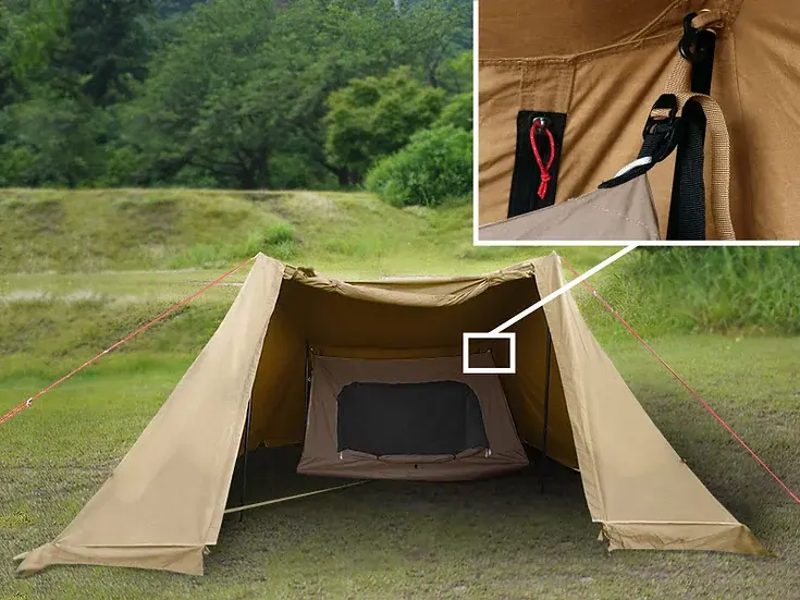 High Quality Waterproof Single Layer outdoor large space camping tent