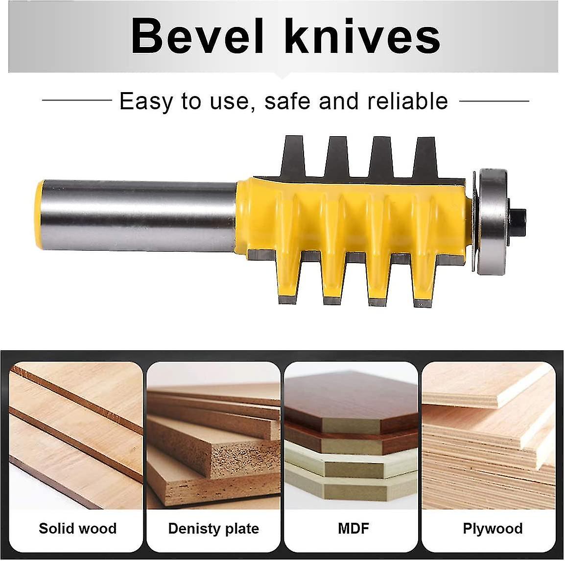 Diy Woodworking Tool Diameter Of Milling Shank: 1/2'' (12，7 Mm)