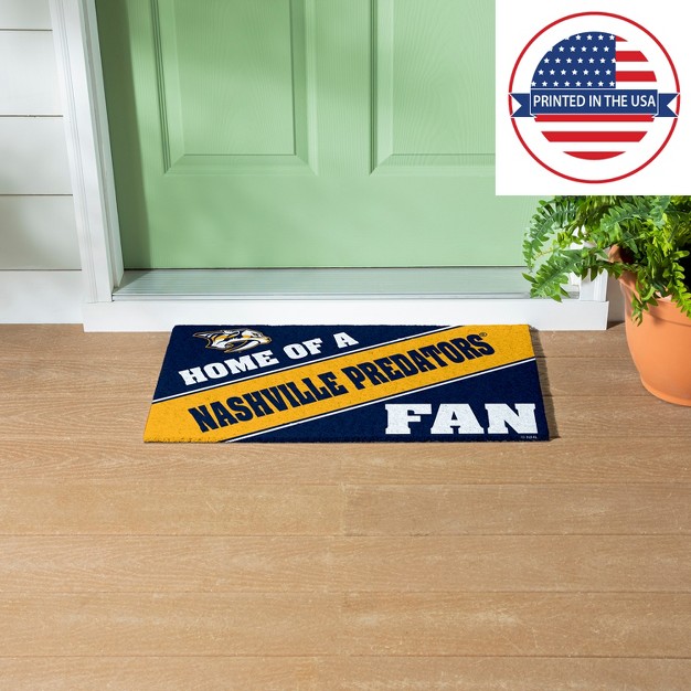 Evergreen Nashville Predators Pvc Mat Color