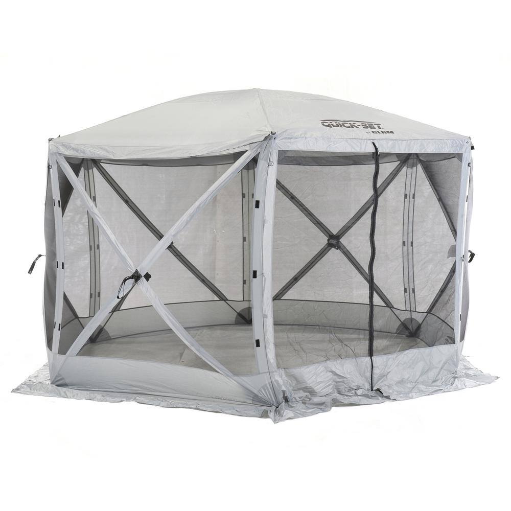 Clam 12 ft. x 12 ft. Quick-Set Escape Portable Camping Outdoor Gazebo Canopy Shelter CLAM-ES-114246