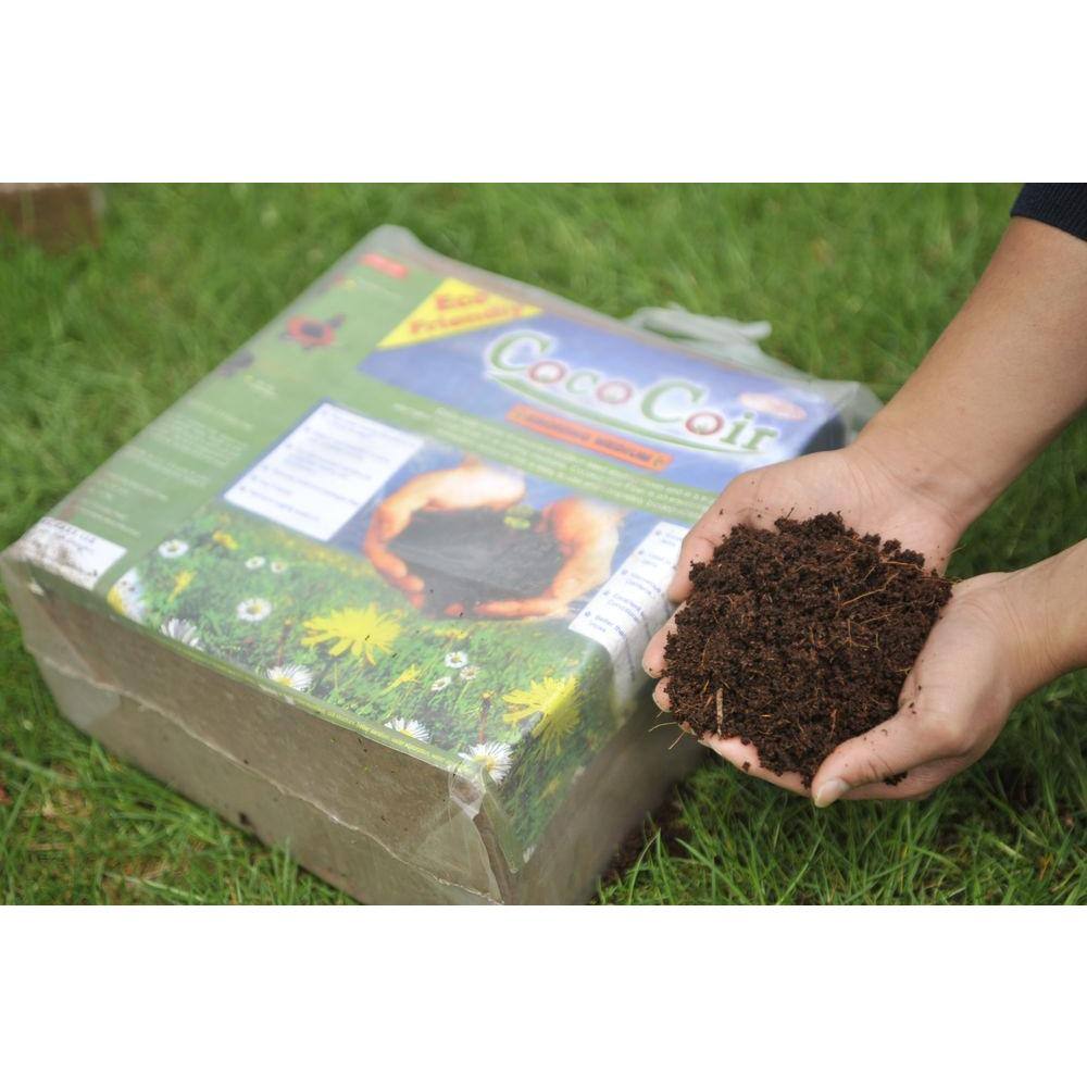 Coco Coir FibreDust 5kg Coir Block FD5KG