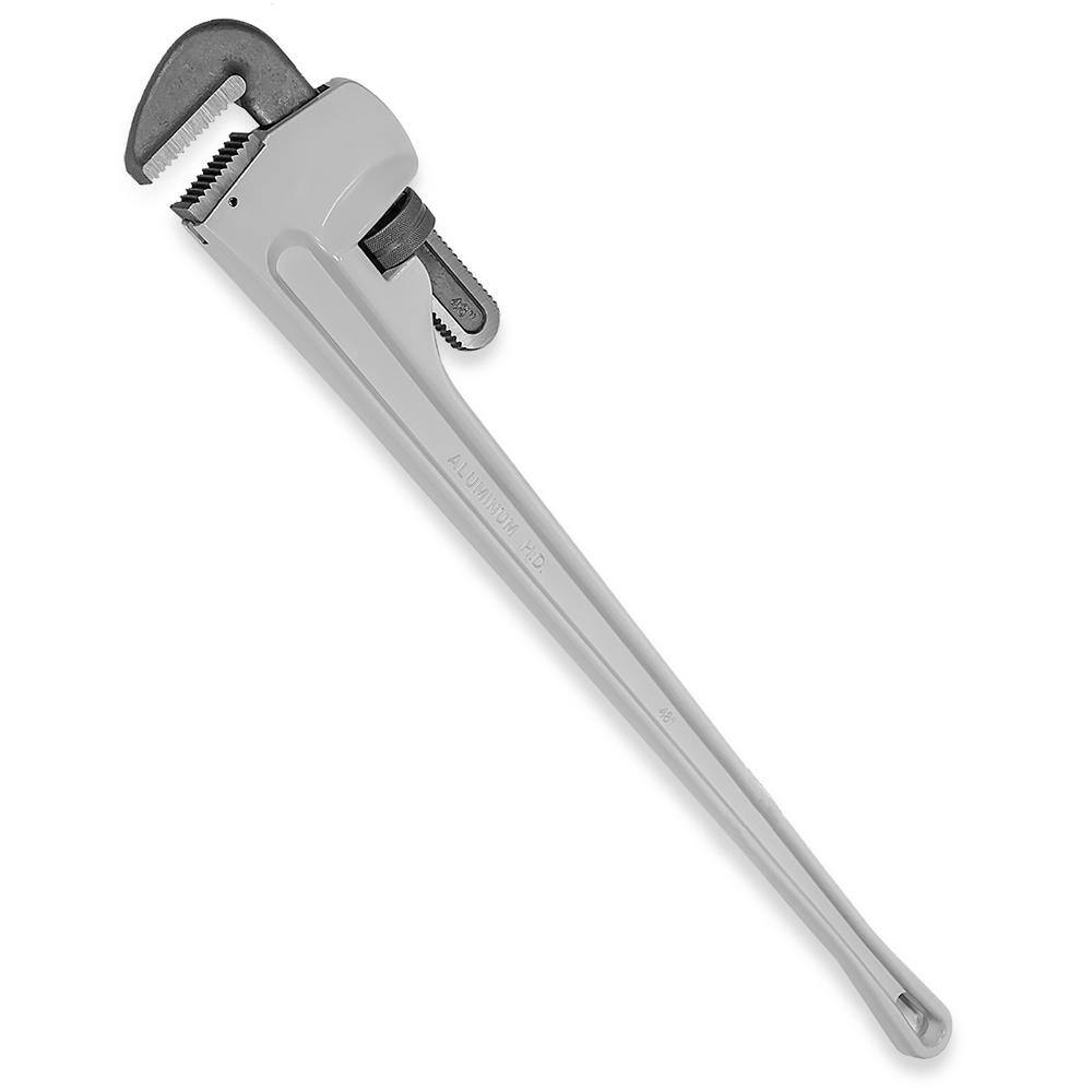 Stark 48 in. Plumbers Aluminum Straight Pipe Wrench 18847