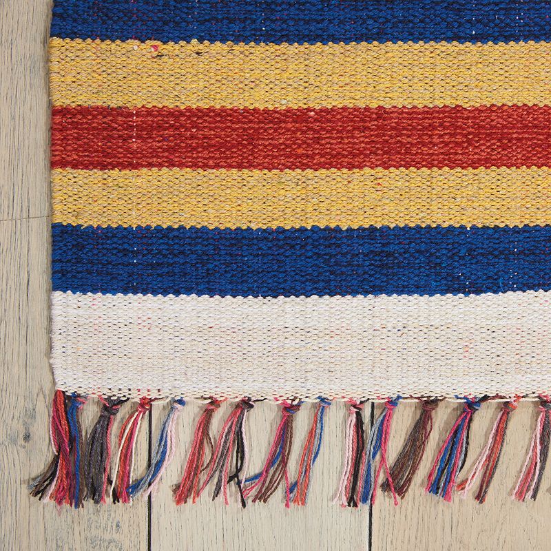 Nourison Baja Kilim Reversible Area Rug