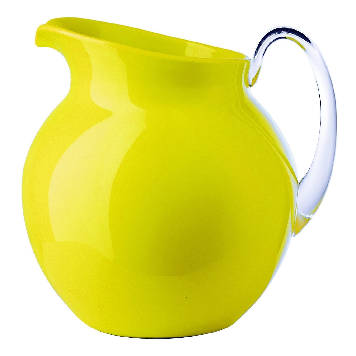 Mario Luca Giusti Palla Plastic Jug Yellow Colour