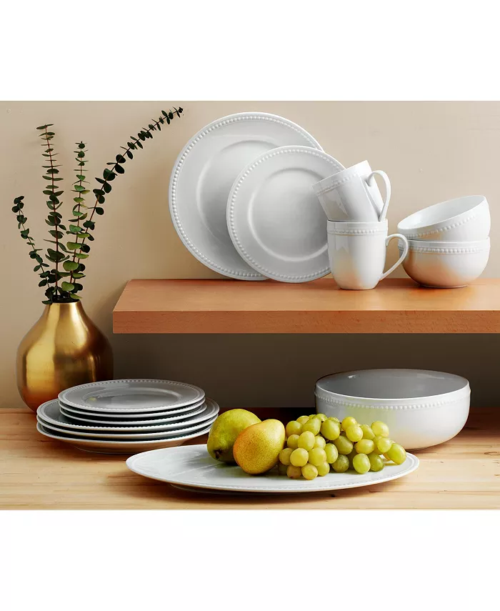 Fitz and Floyd Everyday Whiteware Dinnerware Collection