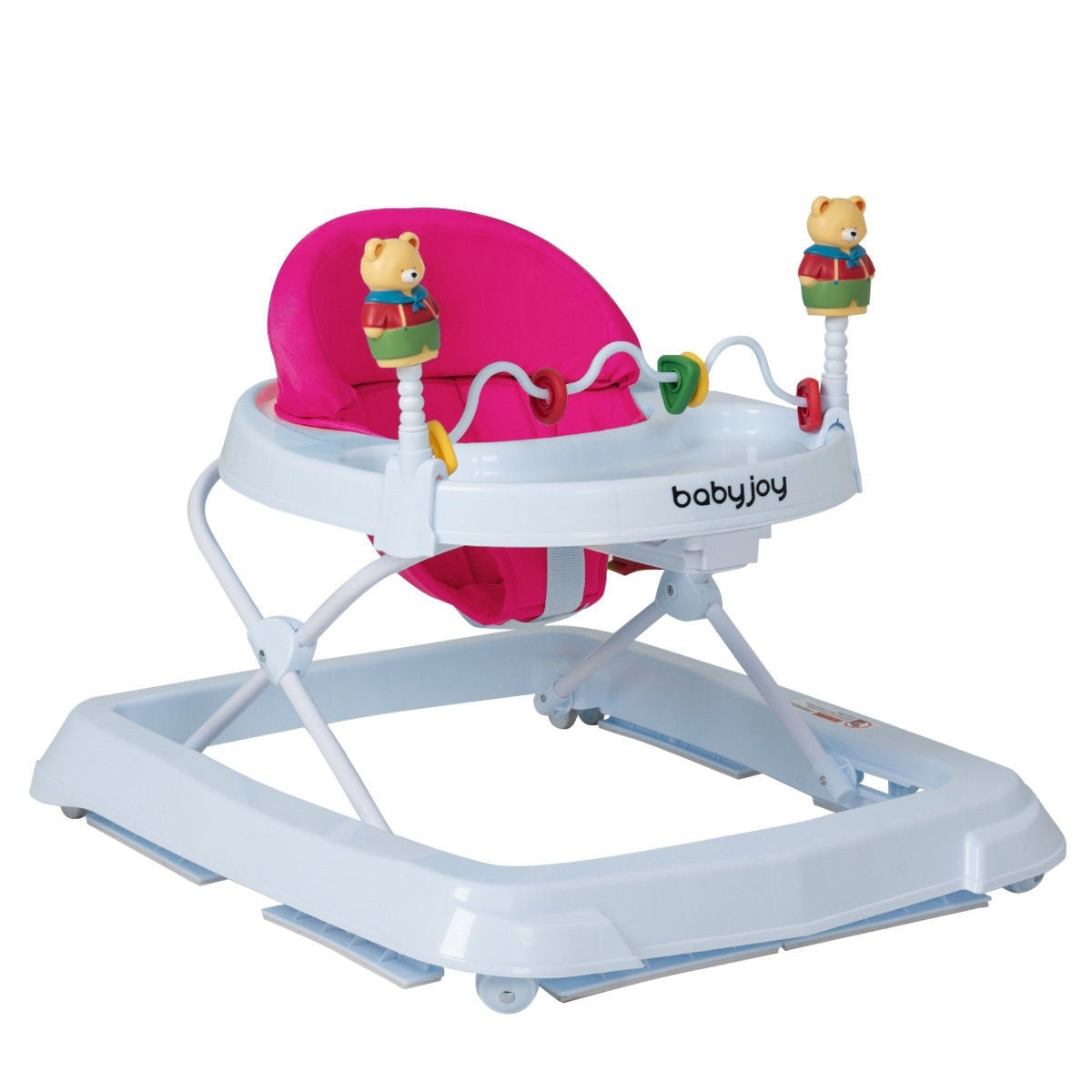 Baby Walker, Foldable Activity Walker Helper with Adjustable Height