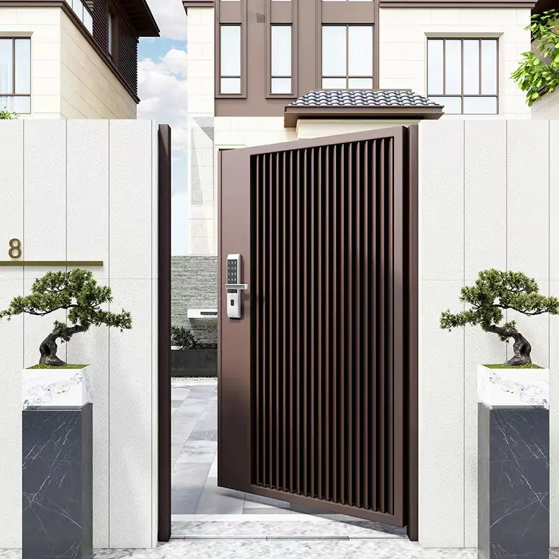 Best Selling s Supply Custom Aluminum Garden Gates Aluminum Courtyard Gate Door