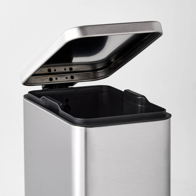 10l Stainless Slim Step Trash Can