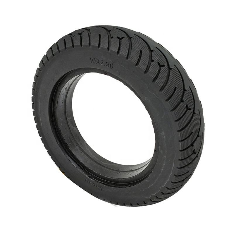 10*2.5 Solid Tire 10 Inch Tire For E scooter Accessories Folding E bike Widened Tyre Scooter 10 Inch Solid Wheels Accessories