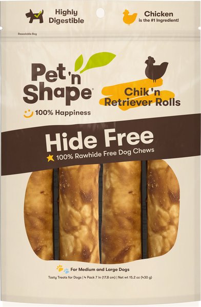 Pet 'n Shape Chik 'n Retriever Roll Dog Treats