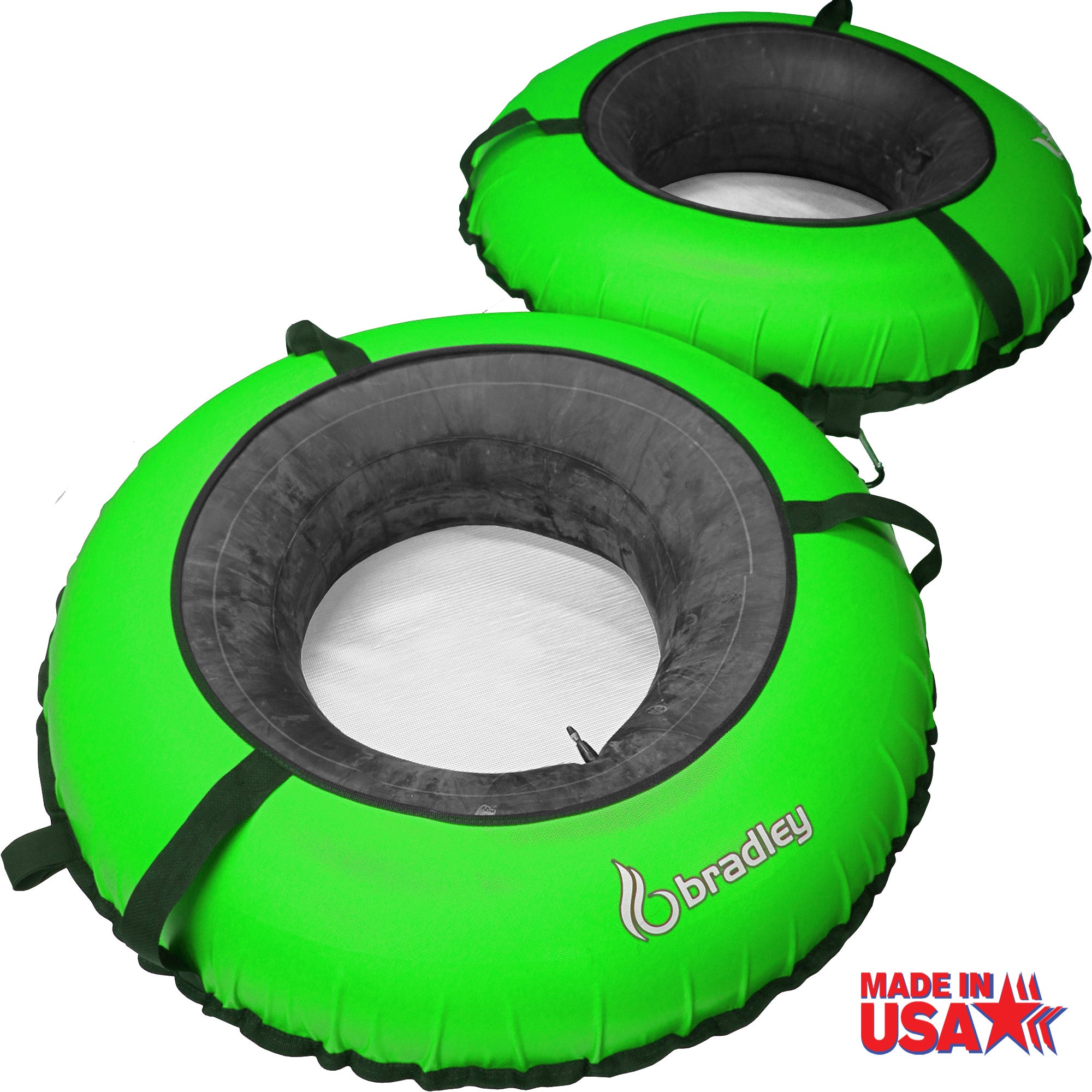 2 Pack Bradley Kids River Tube Heavy Duty Inner Tubes and Cover Linking River