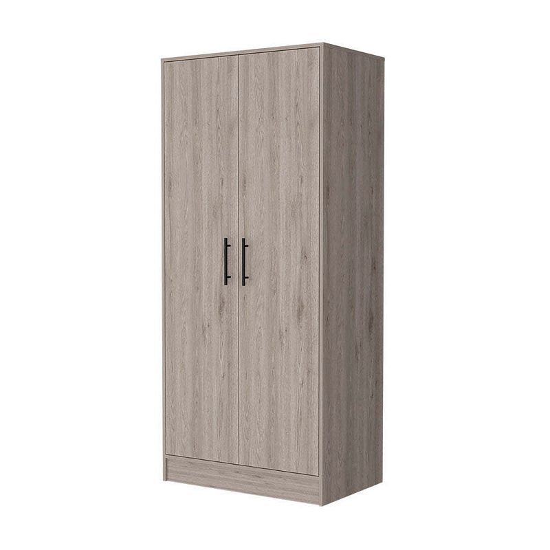 Rio Double Door Armoire， One Cabinet，  Hidden Drawer