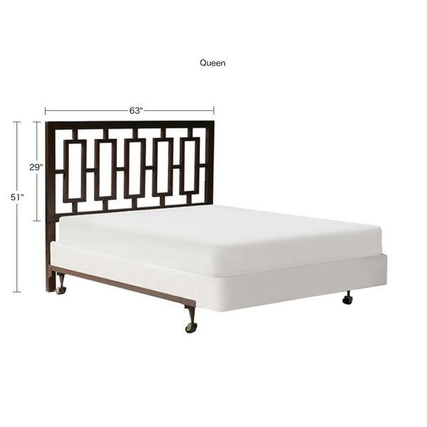 Madison Park Arthon Espresso Headboard - - 13311604