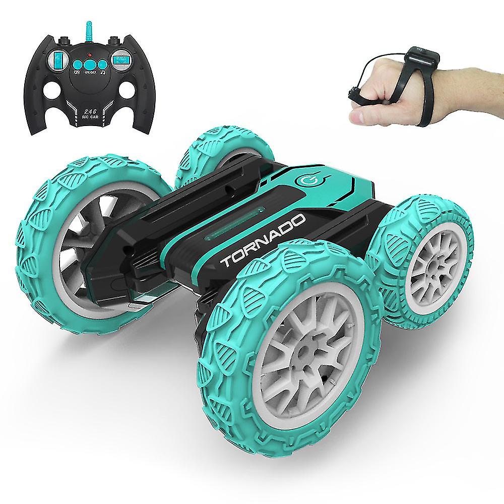 Remote Control Car For Kids Rc Cars 360  Flips Stunt Car Double Sided Rotating 4wd Off Road With Light And Music Rechargeable Toy Car Birthday Christm