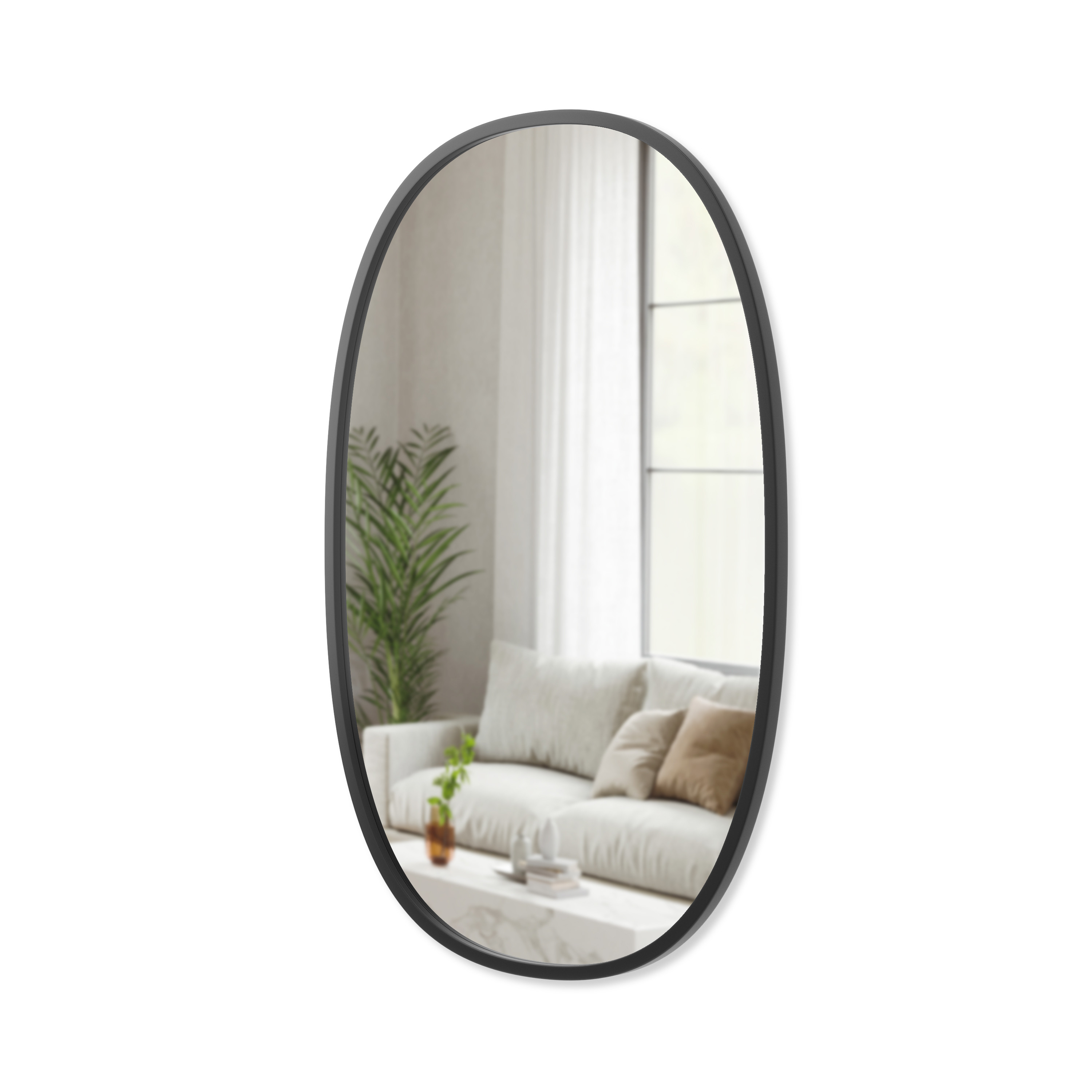 Umbra Hub Oval Wall Mirror