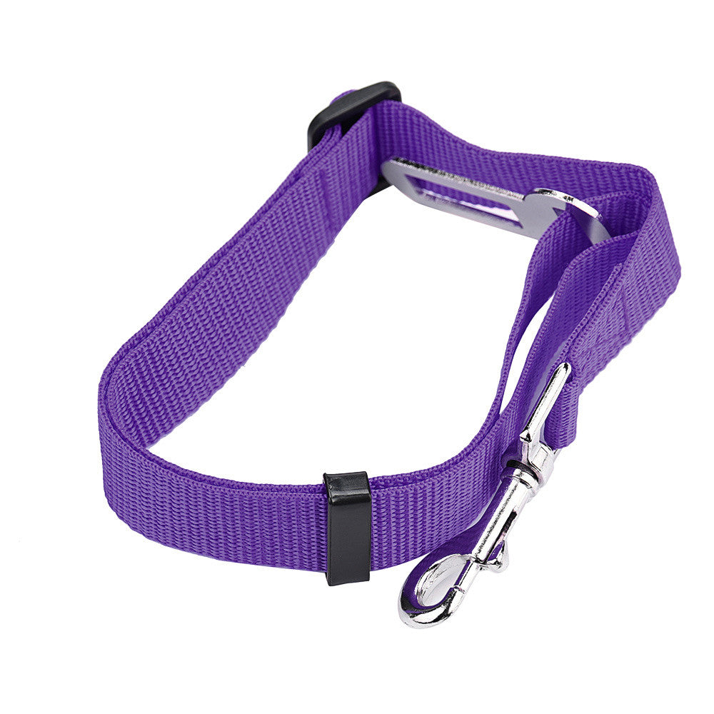 Kuluzego Vehicle Car Seat Belt Seatbelt Lead Clip Pet Cat Dog Safety PP