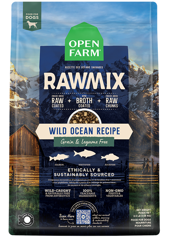 Open Farm Grain-Free RawMix Wild Ocean Recipe Dog Food