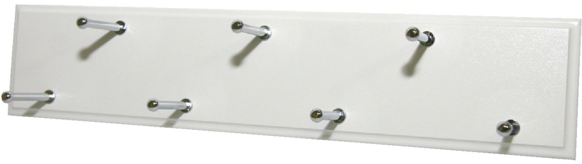 Easy Track Sliding Belt Rack White Slide-Out