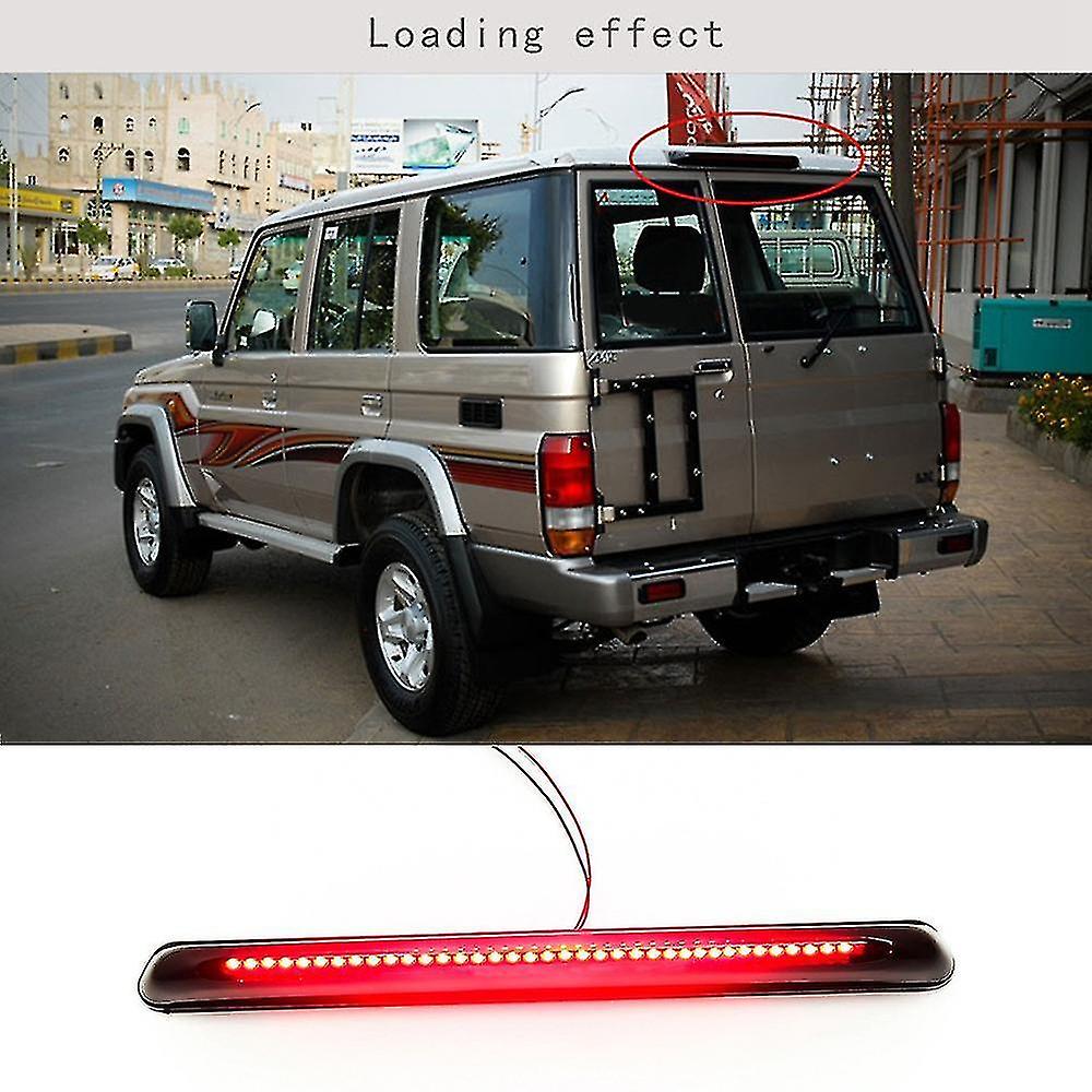 Car High Mount Third Brake Light 3rd Stop Lamp Rear Tail Light For Land Cruiser Lc70 Lc71 Lc76 Lc77