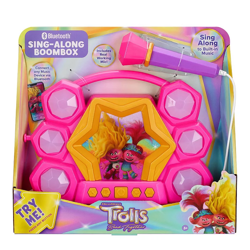 KIDdesigns Trolls Sing Alone Boombox