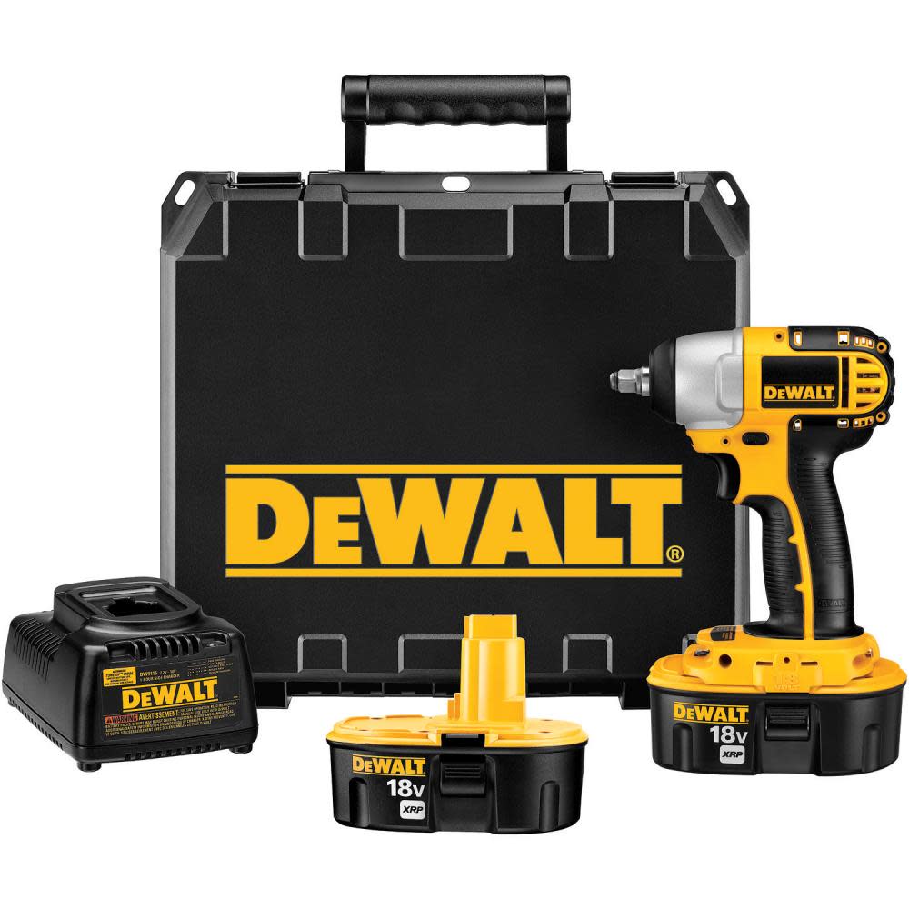 DEWALT 3/8 in. (9.5mm) 18 V Cordless XRP Impact Wrench Kit DC823KA from DEWALT