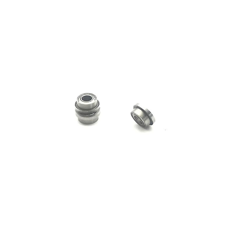 Free Shipping High Quality 10 Pcs F682xzz(2.5*6*7.1*2.6mm ) Miniature Flanged Ball Bearings For Rc Hobby