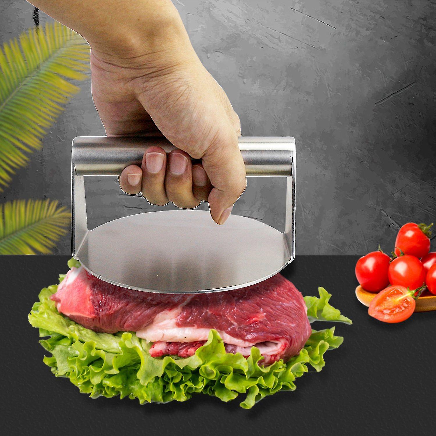 Burger Press， For Grill， Hamburger Patty Maker And Squeeze Grease