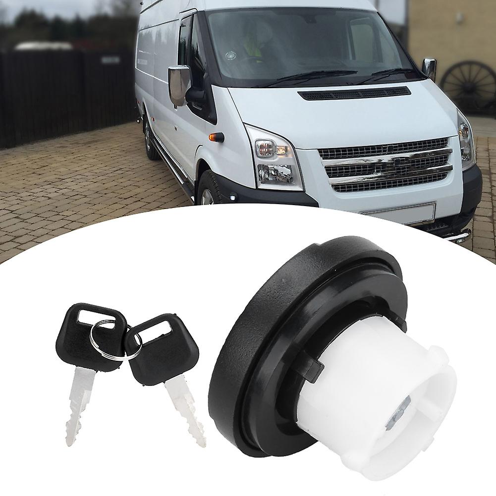 Locking Fuel Cap Petrol Diesel Tank Cap With 2 Keys Fit For Ford Transit Mk6 Mk7 4411620