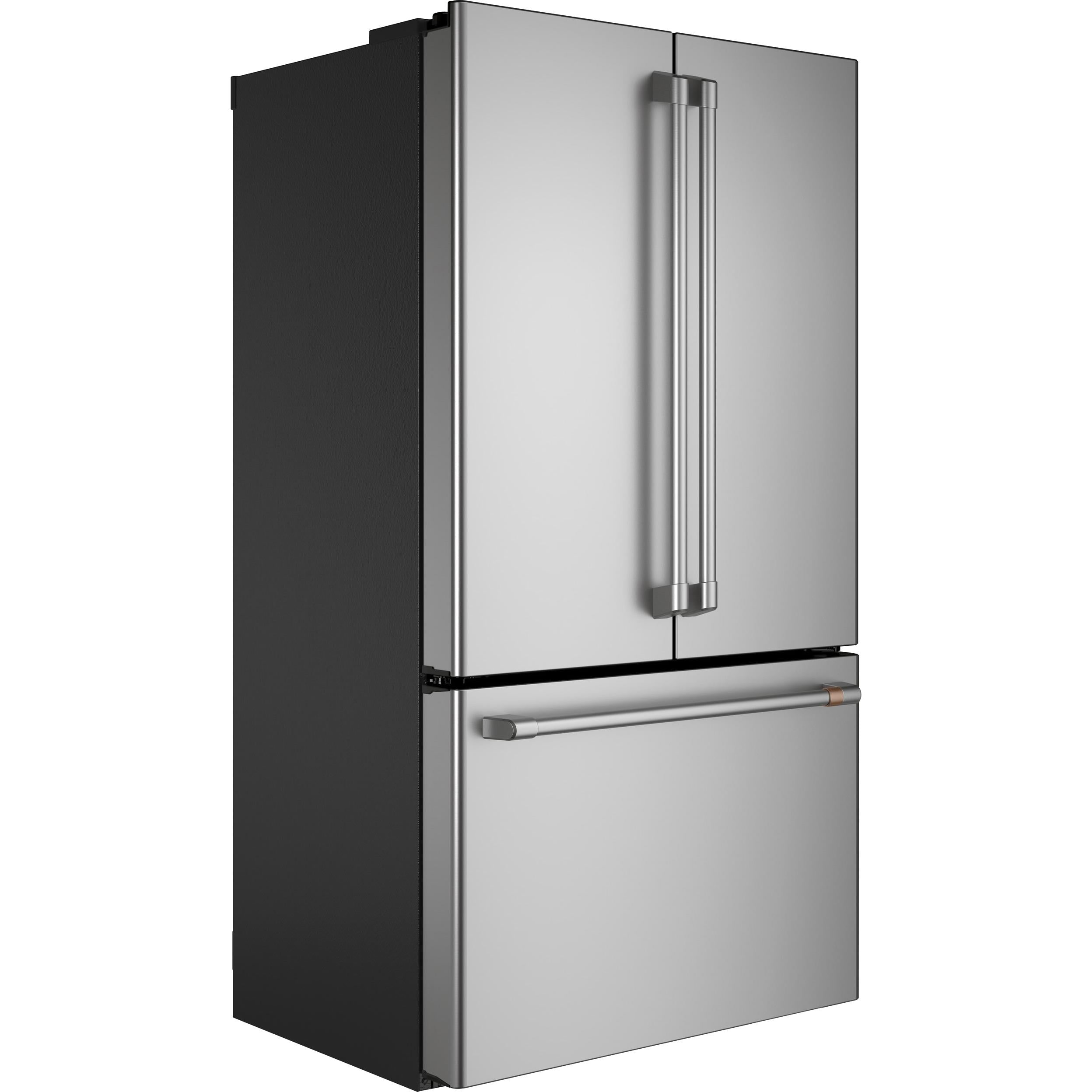 Café 36-inch, 23.1 cu.ft. Counter-Depth French 3-Door Refrigerator with WiFi Connect CWE23SP2MS1