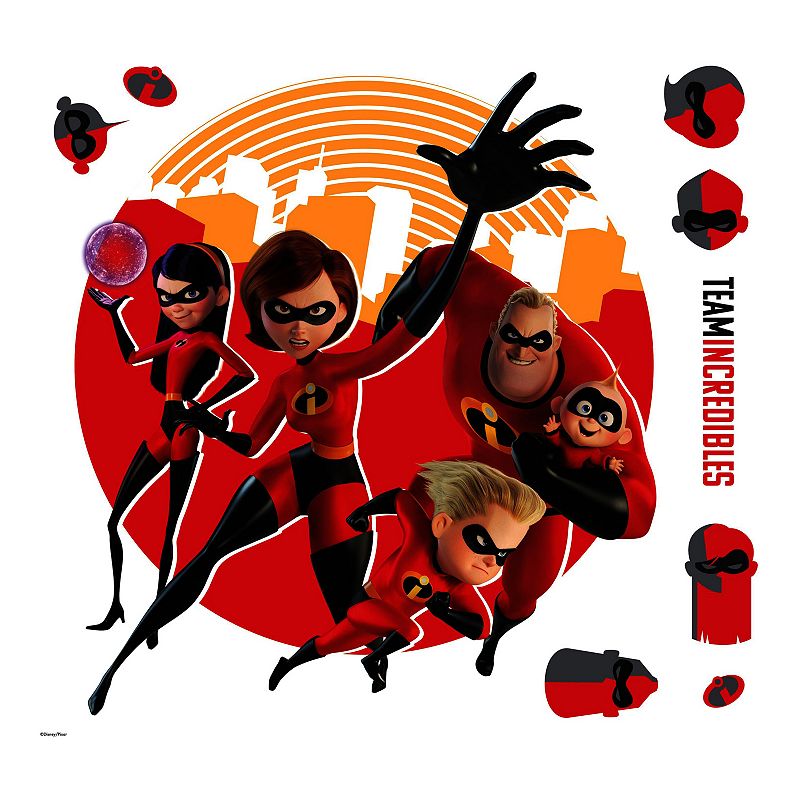 Disney / Pixar The Incredibles 2 Wall Decals by RoomMates