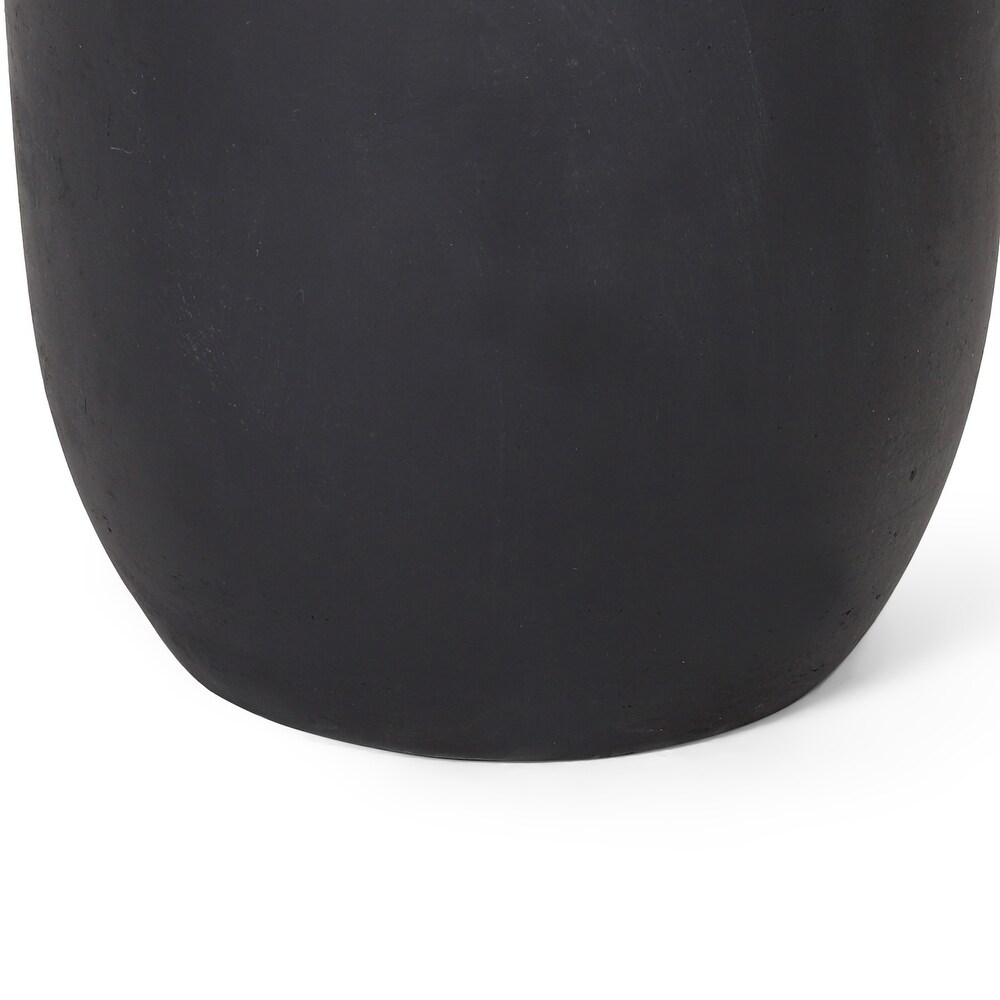 Shellynn Lightweight Concrete Outdoor Planter by Christopher Knight Home