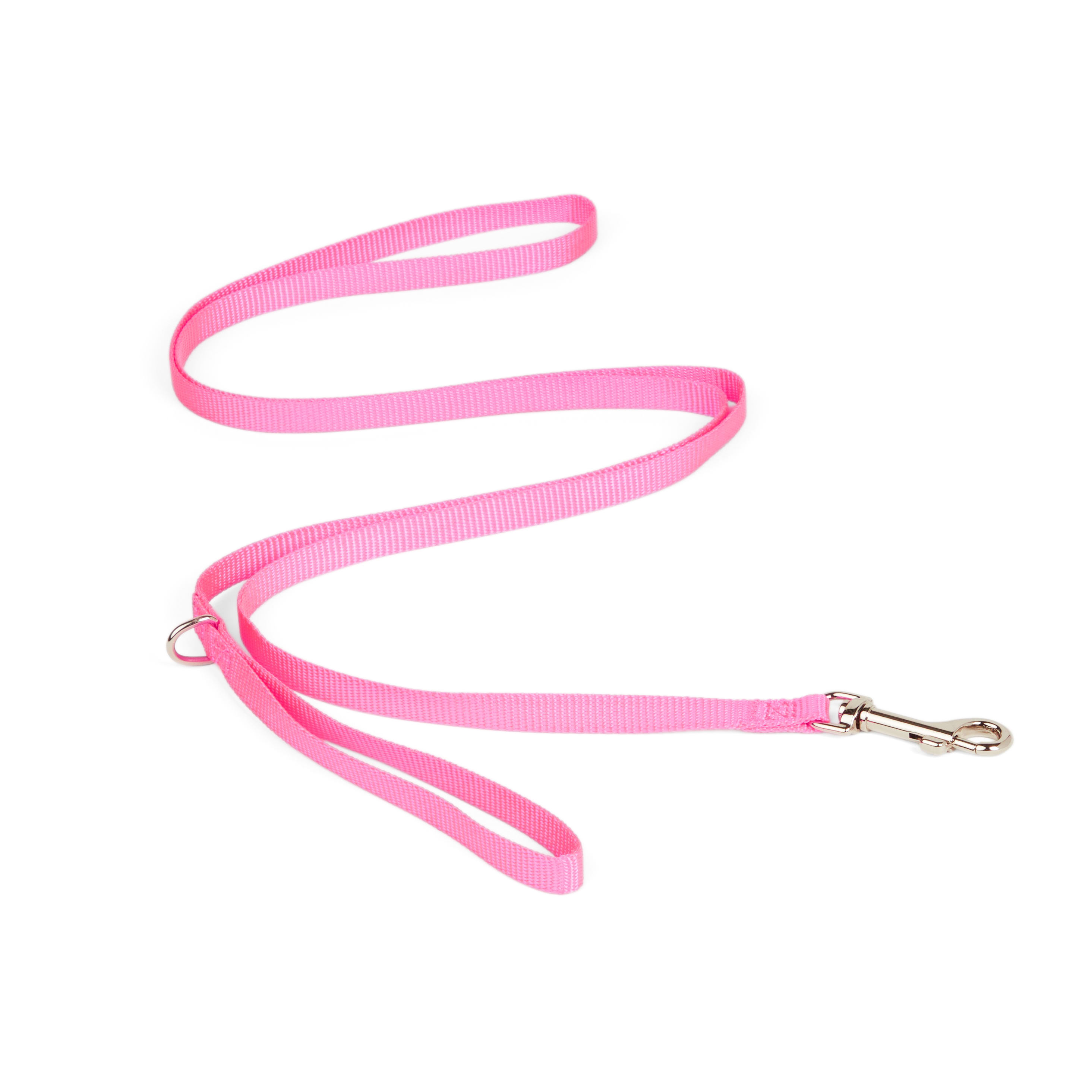 YOULY Pink Dog Lead， 6 ft.， X-Small