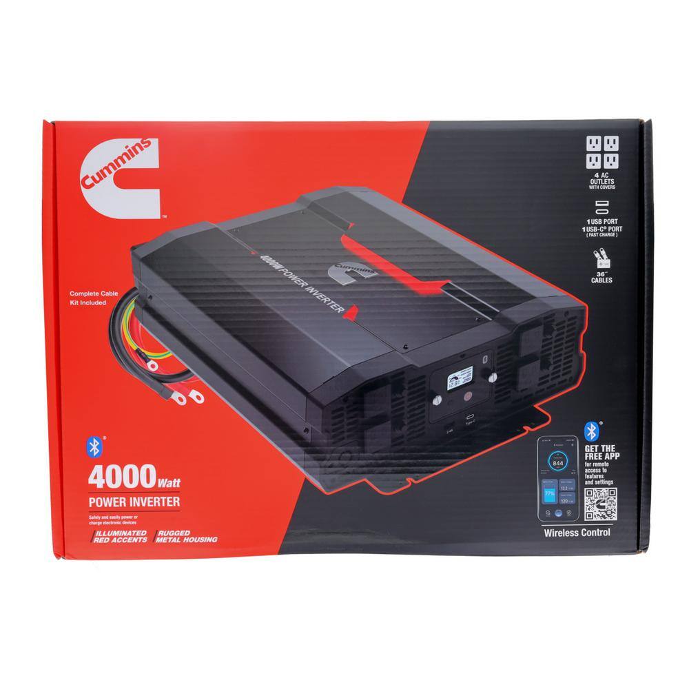 Cummins 4000W Modified Sine Wave Inverter CMN4000W