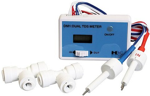 AquaFX Dual Inline TDS Aquarium Meter