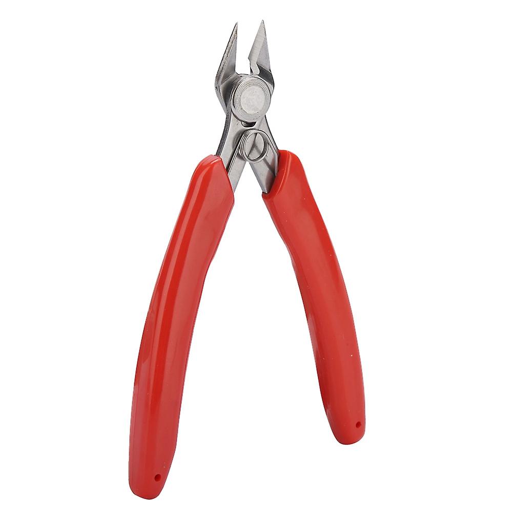 107f1 Mini Electronic Diagonal Pliers Cable Side Cutting Nippers Wire Cutter Hand Tool L