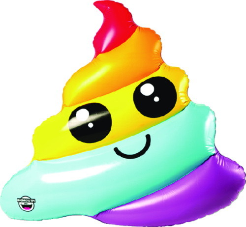 Big Mouth BMPF0175 Vinyl Pool Float  Unicorn Poop
