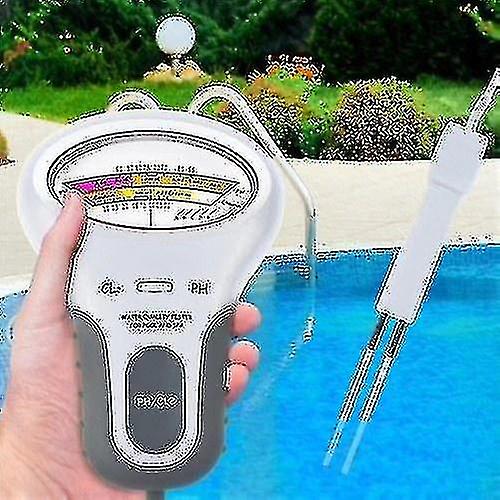 2 In 1 Ph Chlorine Meter Tester Pc-102 Ph Tester Chlorine Water Quality Testing Device Cl2 Measuring