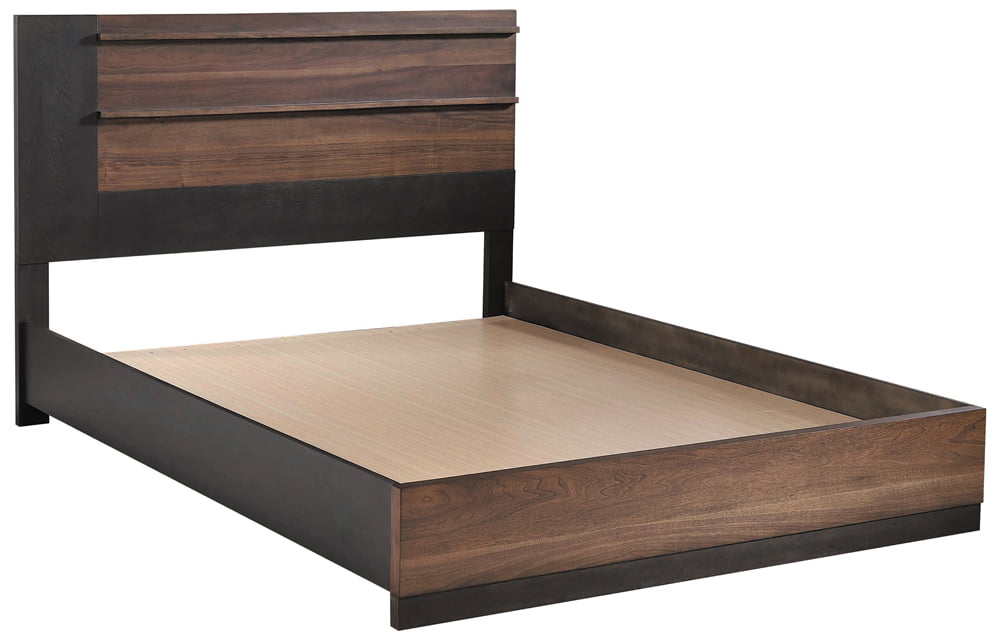 Coaster Company Azalia King Bed, Black and Walnut Box 1